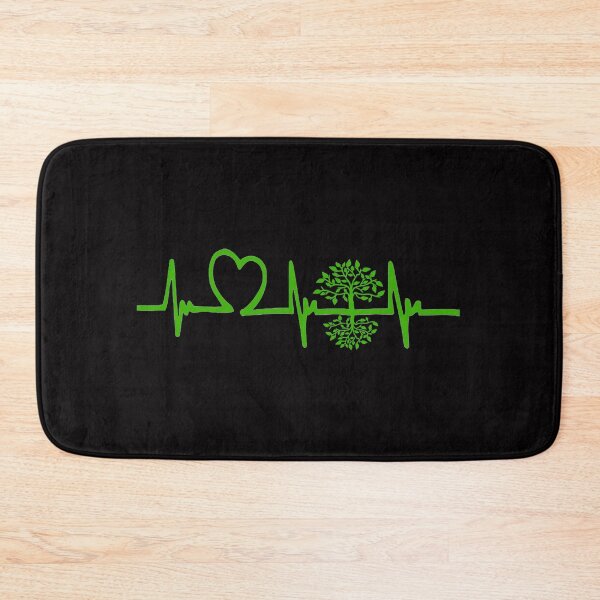 Item preview, Heartbeat Pulse Green Vegan Frequency Wave Earth Planet designed and sold by imad68.