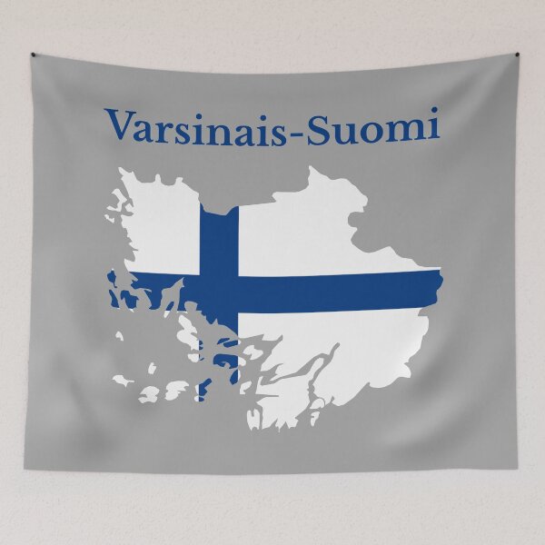 Item preview, Southwest Finland Region Map, Finland. designed and sold by marosharaf.