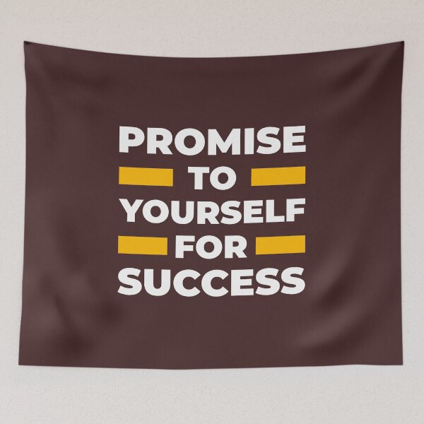 Item preview, Promise to yourself for success typography .  designed and sold by medchb.