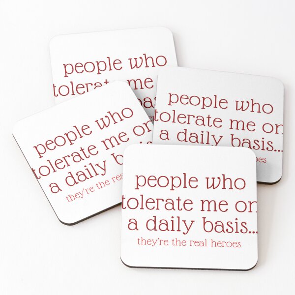 Item preview, people who tolerate me on a daily basis designed and sold by JocelynCrafts.