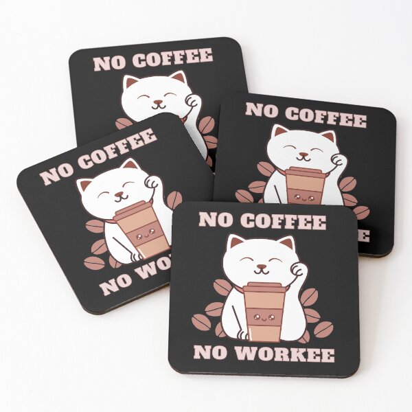 Item preview, No coffee, no workee designed and sold by avocadissimo.