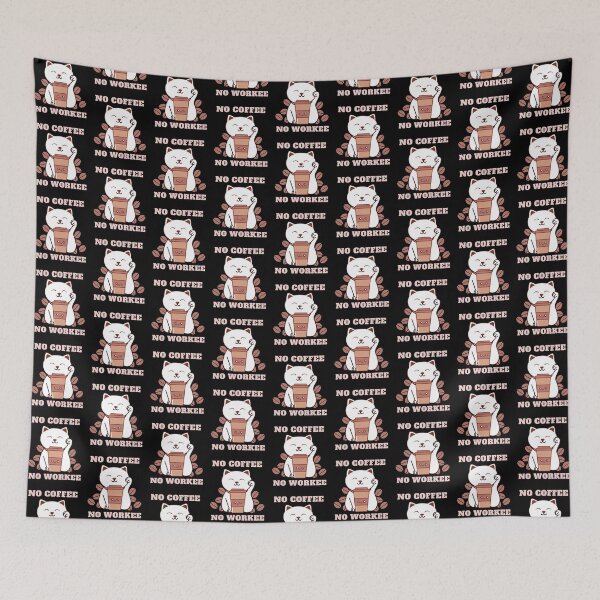 Item preview, No coffee, no workee designed and sold by avocadissimo.