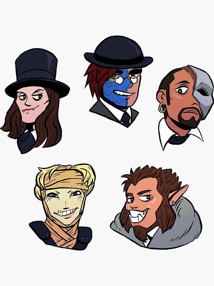 Rock Your Body Stickers by SaltedSeagull