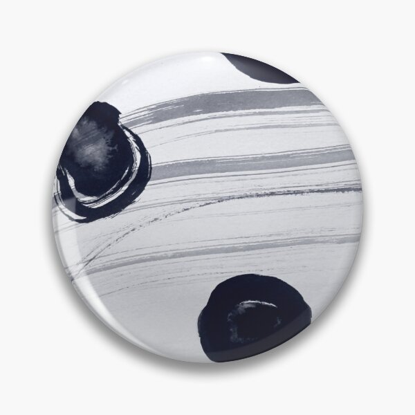Item preview, ink explorations (010) - abstract black ink painting designed and sold by expl-rations.