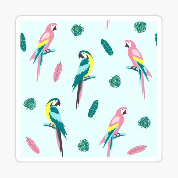 Item preview, Parrot Watching You Pattern designed and sold by Tomy4th.