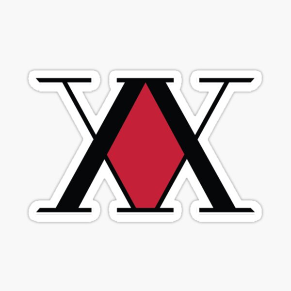 X LOGO Sticker