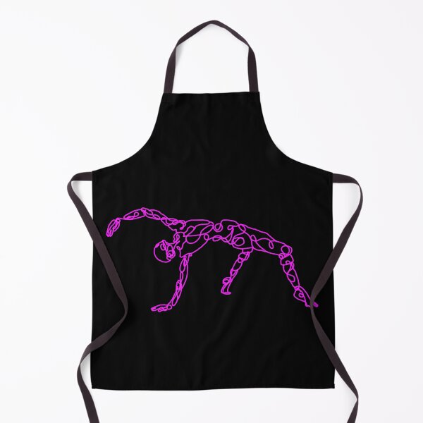 Item preview, Contour Line Yoga-Crown Chakra Side Stretch 1  designed and sold by FranksArtWorld.