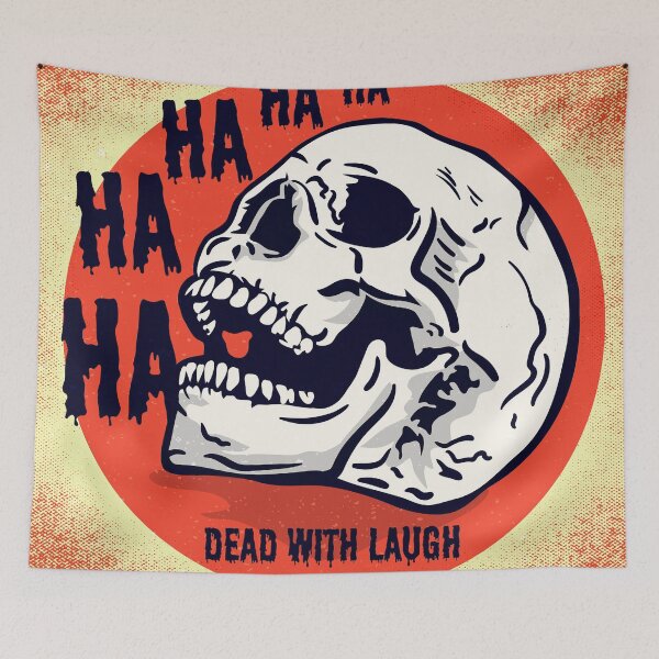 Item preview, dead with laugh designed and sold by ewoio.