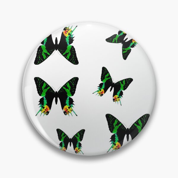 Item preview, Madagascan sunset moth pattern designed and sold by LR-7.