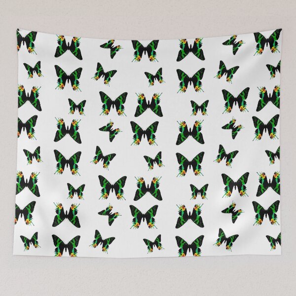Item preview, Madagascan sunset moth pattern designed and sold by LR-7.
