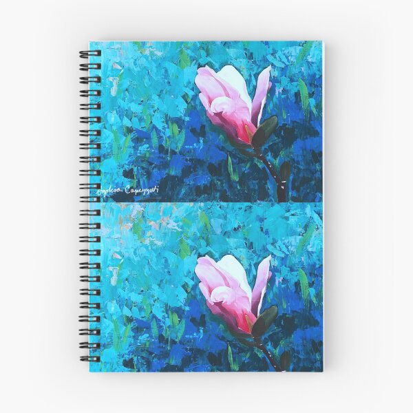Item preview, Magnolia Flower Acrylic Painting designed and sold by scapezzutiart.
