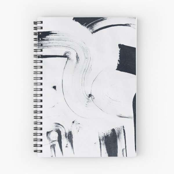 Item preview, ink explorations (011) - abstract black ink painting designed and sold by expl-rations.