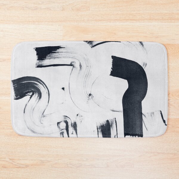 Item preview, ink explorations (011) - abstract black ink painting designed and sold by expl-rations.