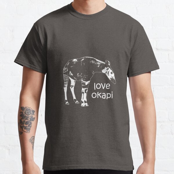 Cute Okapi Shirt / Funny Okapi Lover Gift for Him & Her / Okapi Fan T-shirt  / Africa Safari Tshirt / Okapi Tee / Okapi Birthday Present -  UK