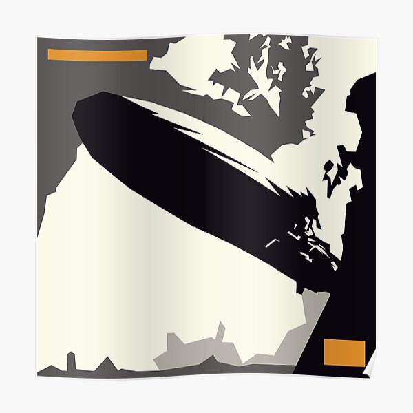 led zeppelin i minimal album cover Poster