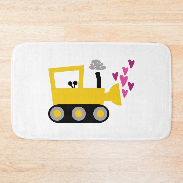 Item preview, Bull dozer valentine ,funny gift ,gifts idea ,gift for her ,gift for him, love, for girl ,for boy, for kids designed and sold by yassiny.