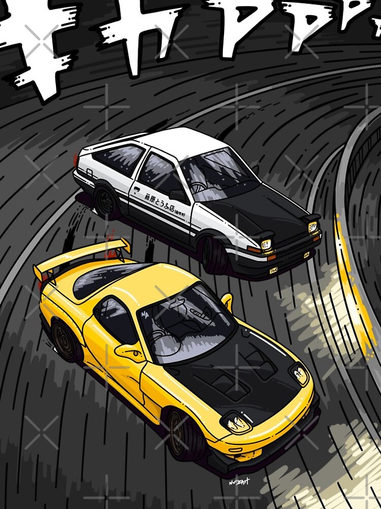 Why Initial D Was So Successful had to do with The Drift King Himself ... |  Cars TikTok | TikTok