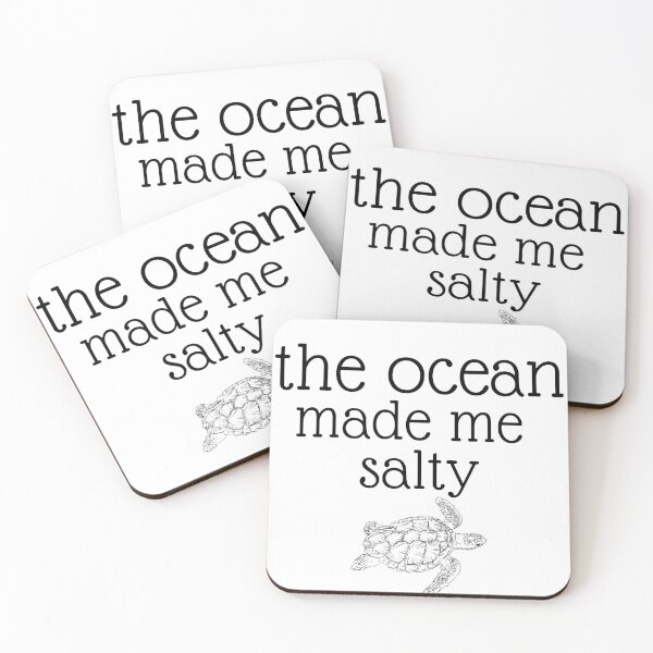 Item preview, the ocean made me salty designed and sold by JocelynCrafts.