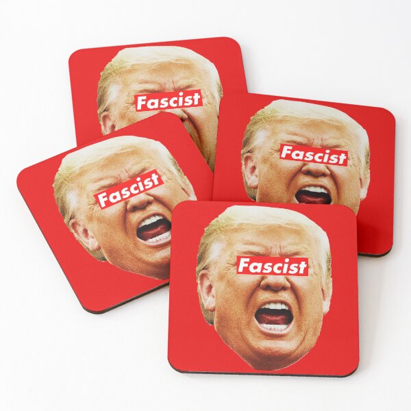 Item preview, trump Fascist (red background) designed and sold by Thelittlelord.
