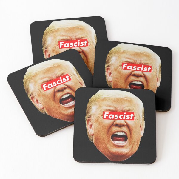 Item preview, trump Fascist (black background) designed and sold by Thelittlelord.