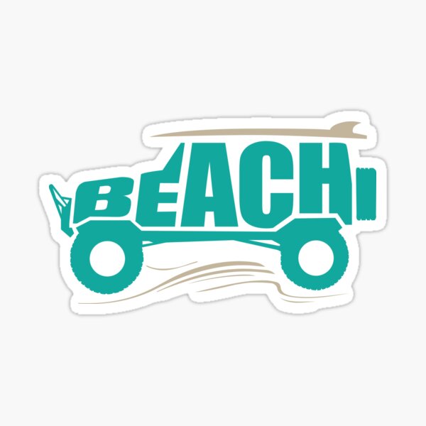 The BEACH Sticker