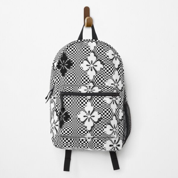 Item preview, Hypnotic Chequered Print Black and White Pattern designed and sold by SpiritGifts.