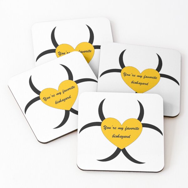 Item preview, You're My Favorite Biohazard Graphic designed and sold by DandelionDecor.