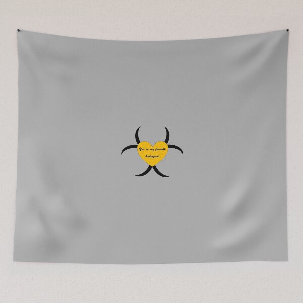 Item preview, You're My Favorite Biohazard Graphic designed and sold by DandelionDecor.