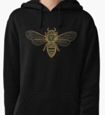 Mandala Bees Pullover Hoodie