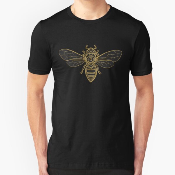Mandala Bees Slim Fit T-Shirt
