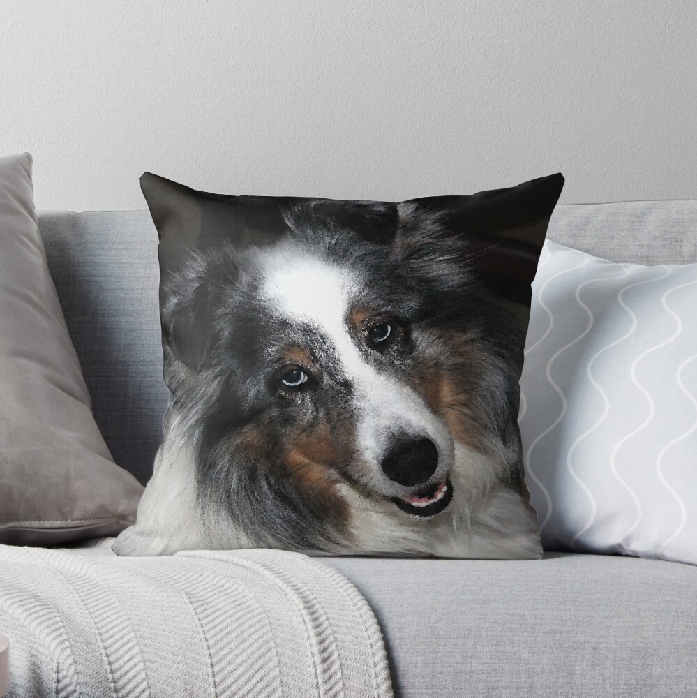 sheltie pillow