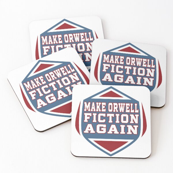 Item preview, make orwell fiction again 2 designed and sold by design880.