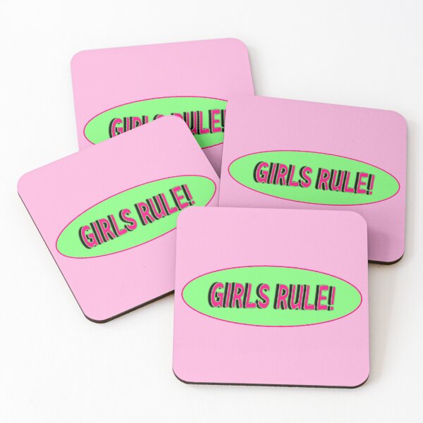 Item preview, y2k girls rule text  designed and sold by stickersbyro ☆.