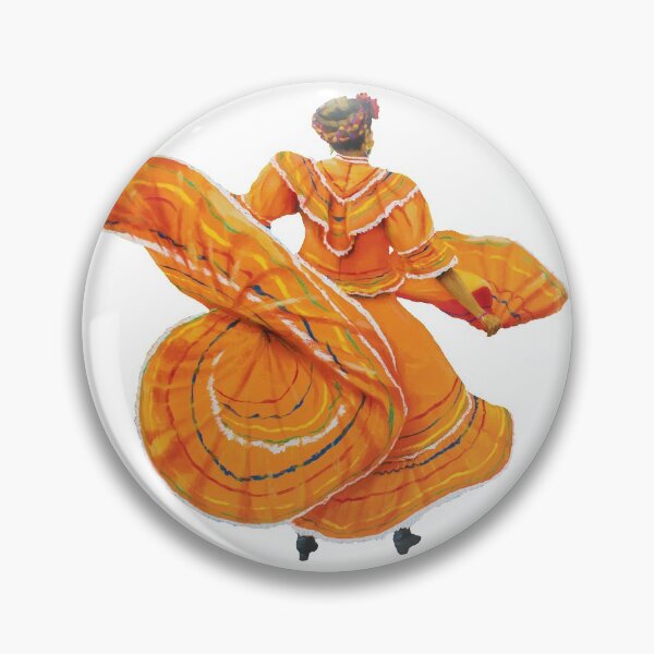 Artikelvorschau, Tänzer des Orange Ballet Folklórico (Baile Folklórico) entworfen und verkauft von Ivan Ramirez.