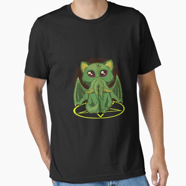 Item preview, Cathulhu Satanic Kawaii Cat Cthulhu designed and sold by perfectpresents.