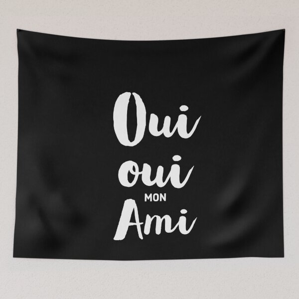 Item preview, Oui oui mon ami designed and sold by Gingatoo.