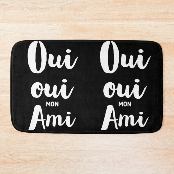 Item preview, Oui oui mon ami designed and sold by Gingatoo.