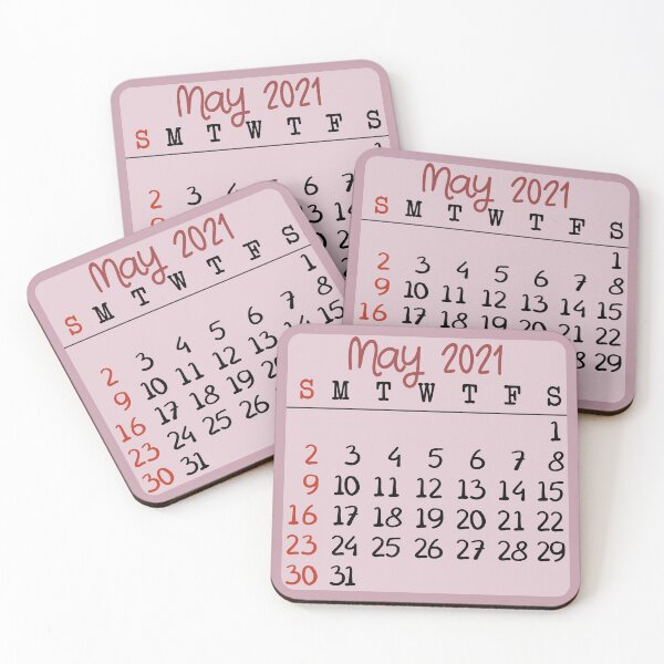 Item preview, Calendar 2021 May designed and sold by OkihanaShop.