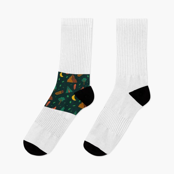 Item preview, Camping Pattern designed and sold by Unreal Adventure.