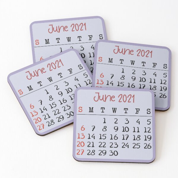 Item preview, Calendar 2021 June designed and sold by OkihanaShop.