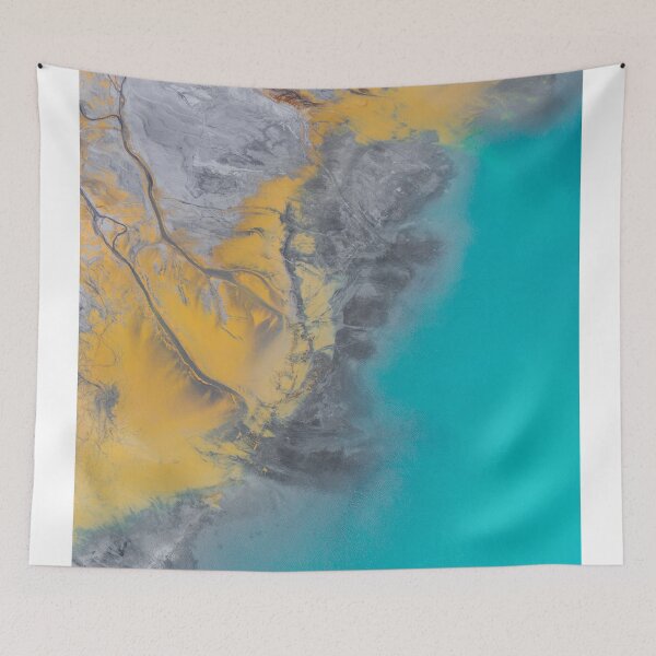 Item preview, Land And Sea From The Sky Hand Painted Artwork designed and sold by Saraartwork.