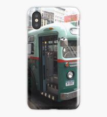 Vintage 1958 Bus, New York Transit System, Herald Square, New York City iPhone Case