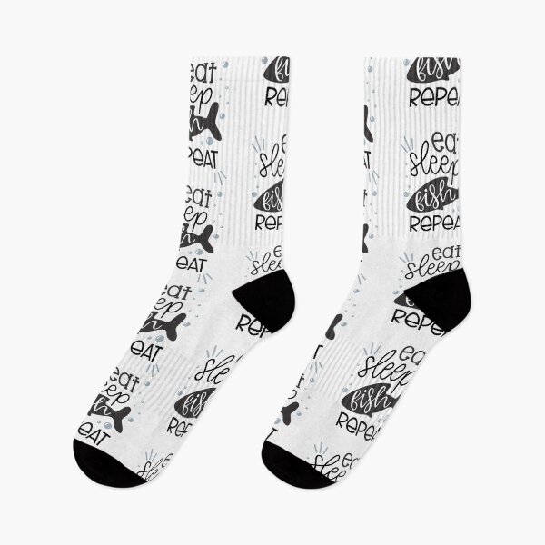 Item preview, Eat Sleep Fish Repeat designed and sold by Phorase.