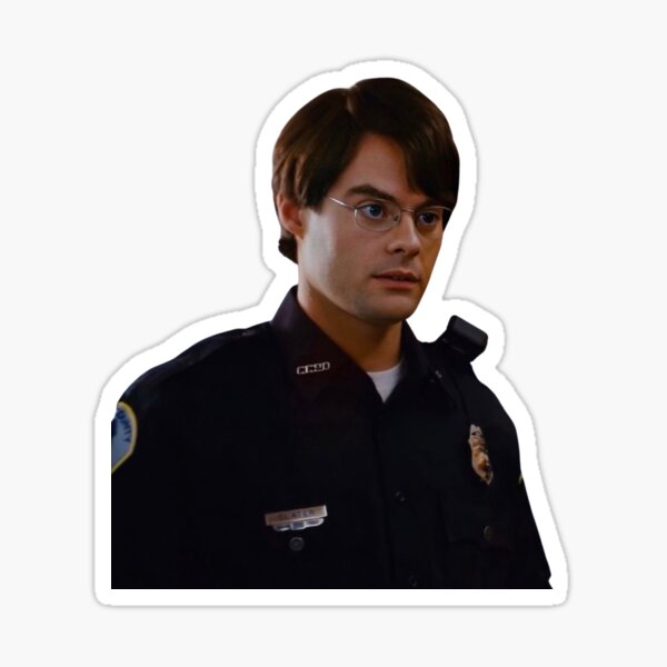 officer slater bill hader Sticker