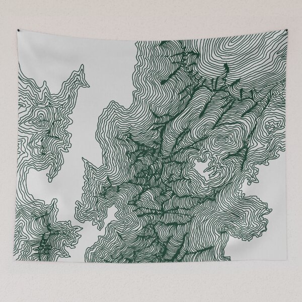 Item preview, Topographic map of the Grand Canyon designed and sold by turkeyandcheese.