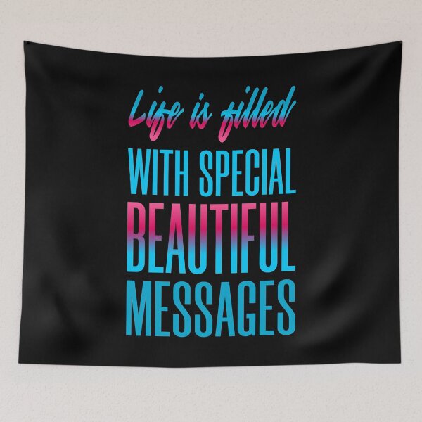 Item preview, Life is filled with beautiful messages designed and sold by likebakerdo.