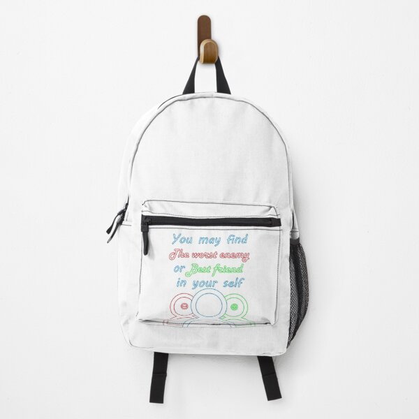 Item preview, YOU MAY FIND THE WORST ENEMY, OR BEST FRIEND IN YOURSELF designed and sold by MDesigner4u.