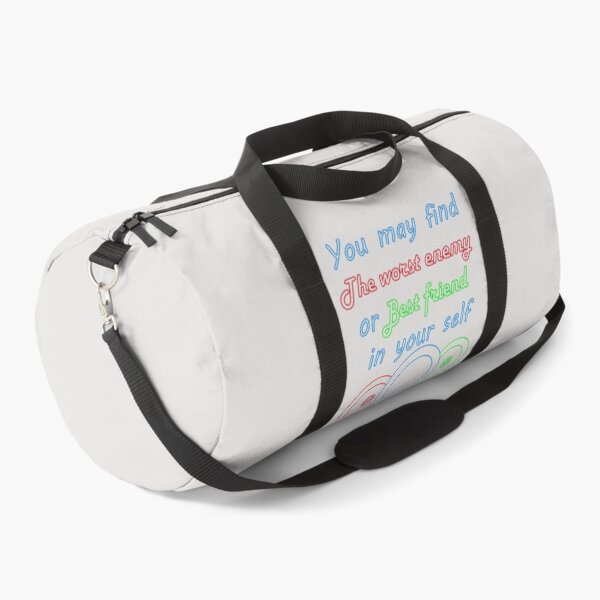 Item preview, YOU MAY FIND THE WORST ENEMY, OR BEST FRIEND IN YOURSELF designed and sold by MDesigner4u.