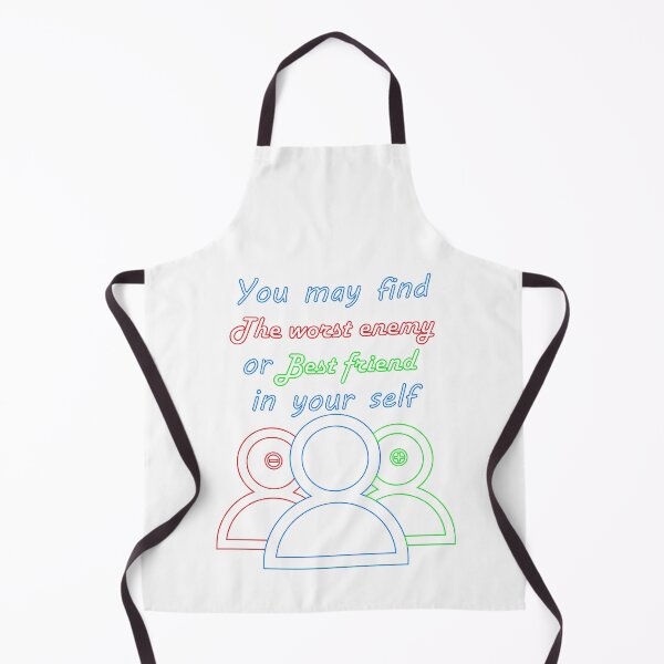 Item preview, YOU MAY FIND THE WORST ENEMY, OR BEST FRIEND IN YOURSELF designed and sold by MDesigner4u.