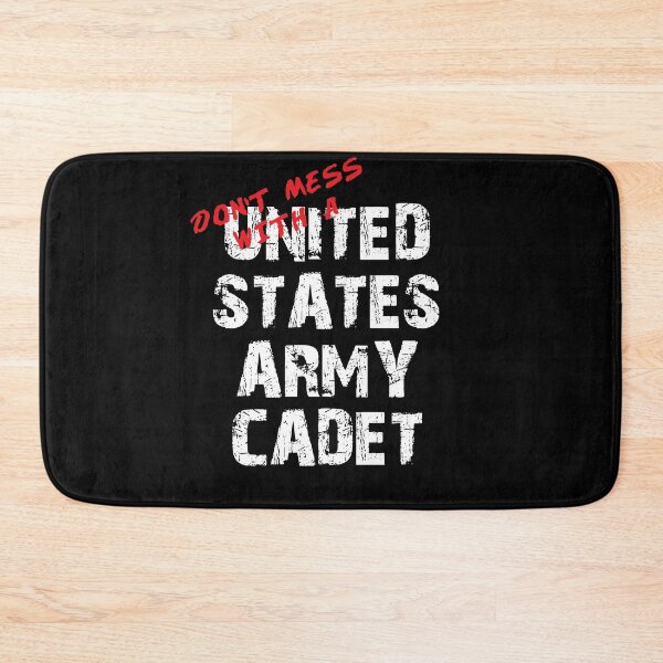 Item preview, Don't Mess with a United States Army Cadet Awesome Distressed Style for Army Cadets and Family designed and sold by JROTCshop.